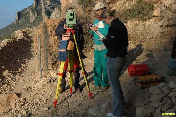 TOTAL STATION PERMITS LOCATING EACH OBJECT ACCORDING TO THEIR CARTESIAN COORDINATES